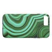"Green Malachite iPhone 7 Hoesje" Case-Mate iPhone Case (Achterkant (Horizontaal))