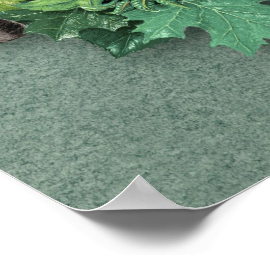 Green Man - Imprimer ou Poster (Coin)