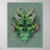 Green Man - Imprimer ou Poster (Devant)