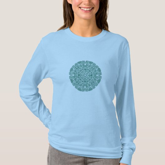 Green Mandala T-shirt (Voorkant)
