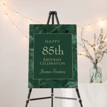 Green Marble 85th Birthday