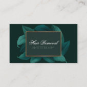 Green Marble Leafs Classic Visitekaartje (Voorkant)