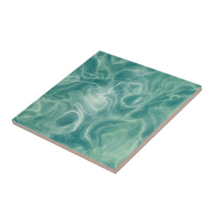 Green Marble Tegeltje