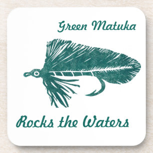"Green Matuka" Streamer Fly Onderzetter