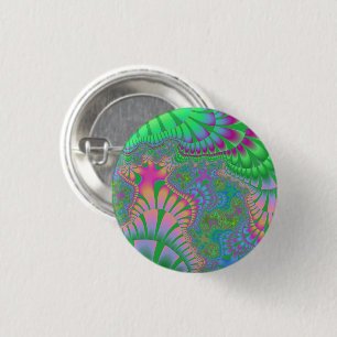 Green Meadow Melt Ronde Button 3,2 Cm