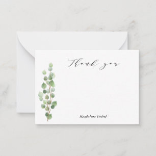 Green Merci Cartes de notes