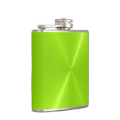 Green Metallic Steel Metal 2 Heupfles (Rechts)