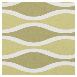 Green Mod Hourglass Fabric Stof