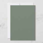 Green Modern Engagement Party Invitation (Dos)