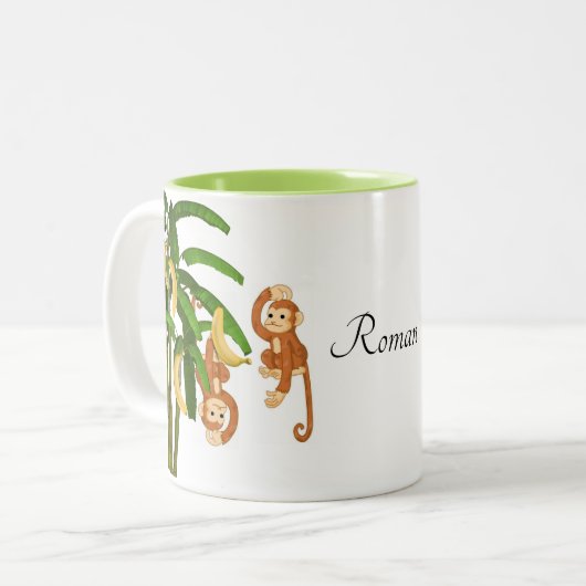 Green Monkey Bananas Mok (Voorkant links)