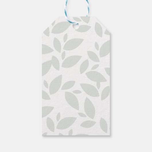 Green Monkey Gift Label Cadeaulabel (Achterkant)