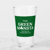 Green Monsta Boston Green Monstah Baseball Gift Glas (Voorkant)
