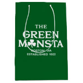 Green Monsta Boston Green Monstah Baseball Gift Medium Cadeauzakje (Voorkant)