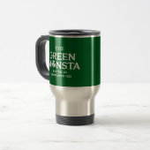Green Monsta Boston Green Monstah Baseball Gift Reisbeker (Voorkant links)