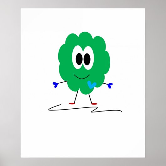 Green Monster Poster (Voorkant)