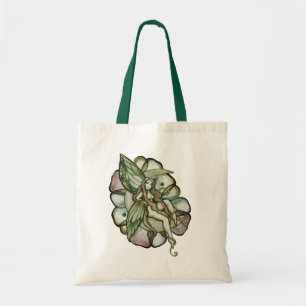 Green Moon Fairy Flower MoonChild Fairies Tote Bag