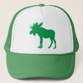Green-Moose Trucker Pet (Voorkant)