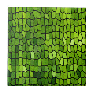 Green Mosaic Tegeltje