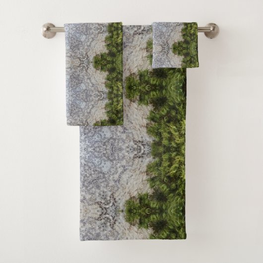 Green Moss & Earth Nature Art (En situation)