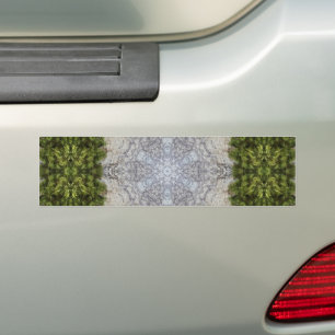 Green Moss & Earth Natuur Art Bumpersticker