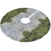 Green Moss & Earth Natuur Art Kerstboom Rok (Gekanteld)