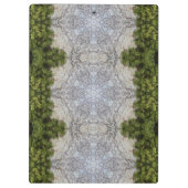 Green Moss & Earth Natuur Art Klembord (Achterkant)