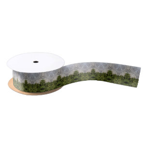 Green Moss & Earth Natuur Art Lint