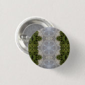 Green Moss & Earth Natuur Art Ronde Button 3,2 Cm (Voorkant /achterkant)