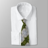 Green Moss & Earth Natuur Art Stropdas (Gebonden)