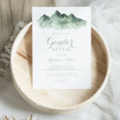 Green Mountain Country Geslacht onthullen Party Kaart