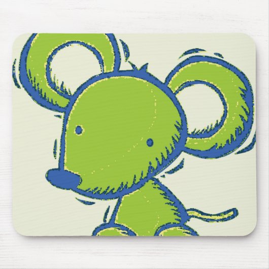 Green Mouse Mat Muismat (Voorkant)