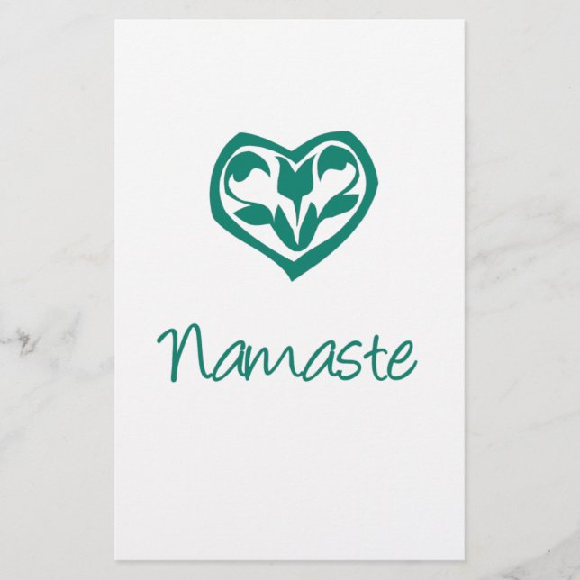 Green Namaste (Voorkant)