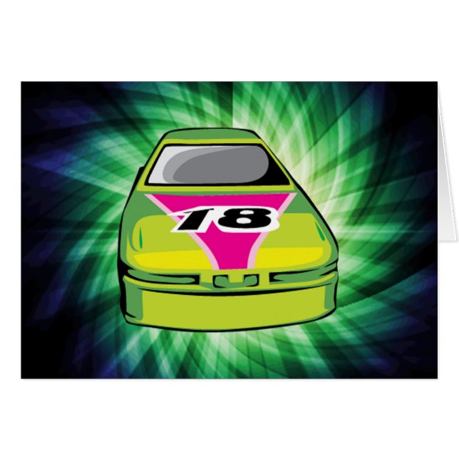 Green Nascar (Voorkant Horizontaal)