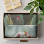 Green Nature Fairy Forest Decoupage Paper Tissuepapier (Geschenk)