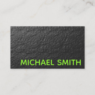 Green Neon Gray Chalk Wall textuur Visitekaartje