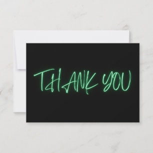 Green Neon Merci tendance