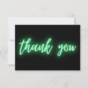 Green Neon Merci tendance