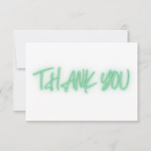 Green Neon Merci tendance