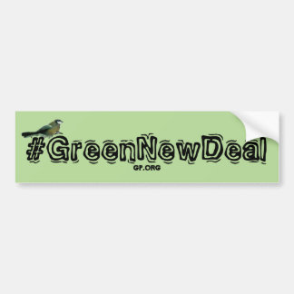 Green New Deal Bumpersticker