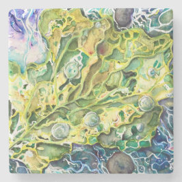 "Green Noise" Stone Onderzetter