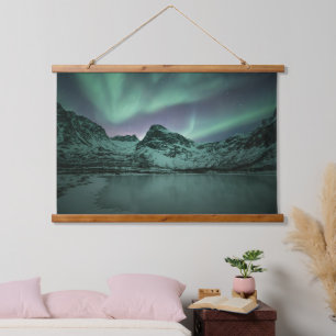 Green Northern Lights Hangend Wandkleed