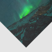 Green Northern Lights Tissuepapier (Detail)