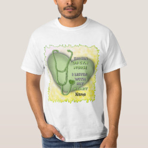 Green ObGyn Nurse T-shirt