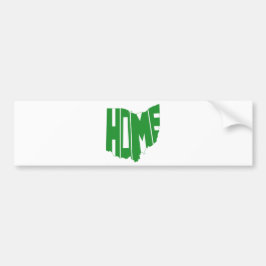 Green Ohio Home Bumpersticker
