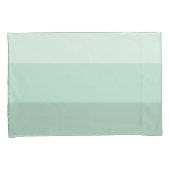 Green Ombre Striped Kussensloop (Voorkant-Rechts)