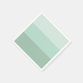Green Ombre Striped Servet (Hoek)