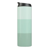 Green Ombre Striped Thermosbeker (Geroteerd rechts)