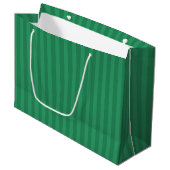 Green on Green Large Cadeau Sac (Devant Angle)