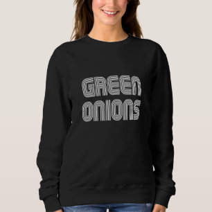 Green Onions Retro 70s 80s Trui