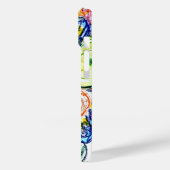 Green Orange Rosas iPhone / coque ipad (Verso / Gauche)